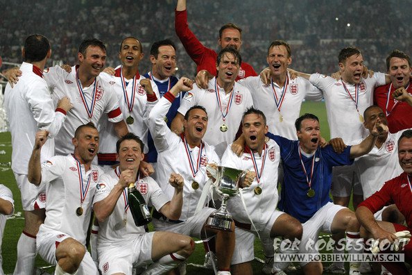 2012年Soccer Aid慈善足球赛英格兰队3-1世界队