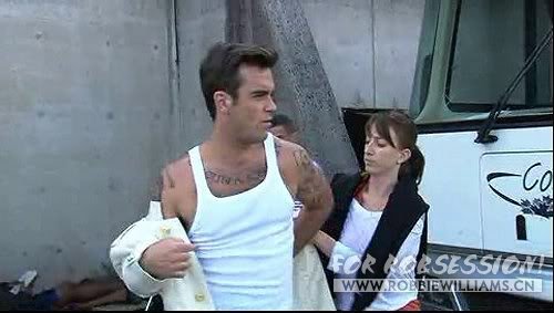 Robbie Williams与经纪人Josie Cliff